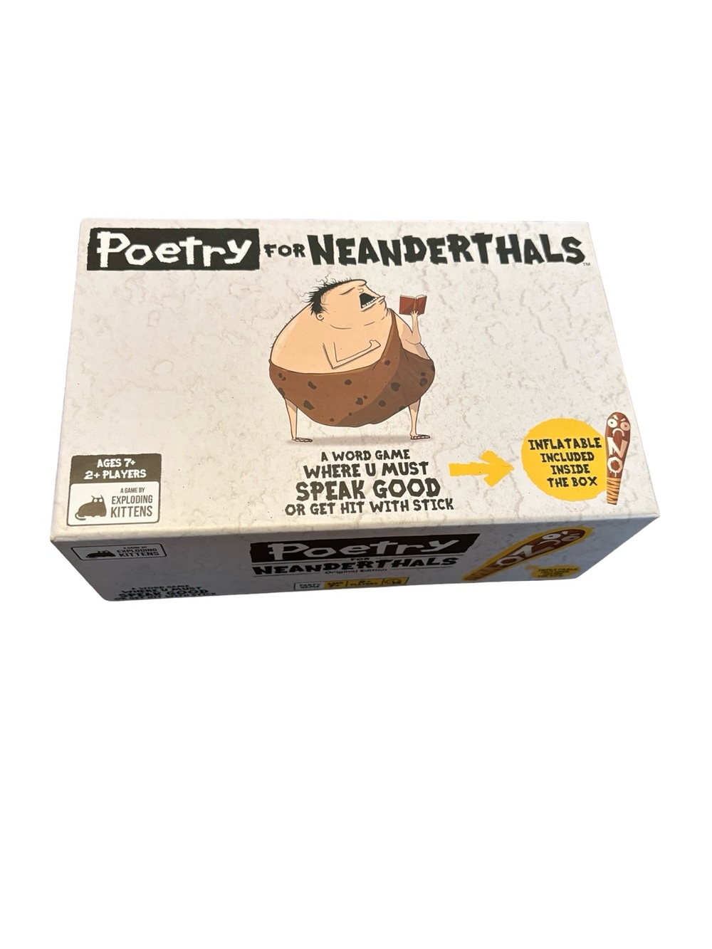 Poetry for Neanderthals by Exploding Kittens